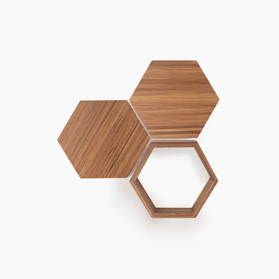 Decoratiune Tievoli de perete, Lemn-Bej